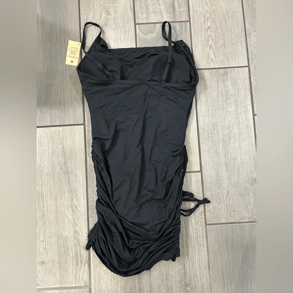 Popilush Women’s Built in Bra Shapewear Drawstring Adjustable Ruched Mini - Picture 6 of 8